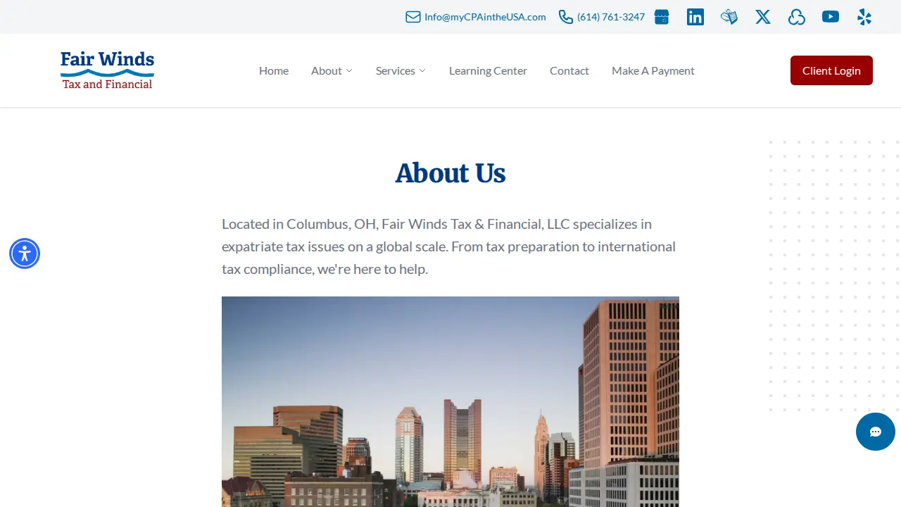 Fair Winds Tax & Financial, LLC page