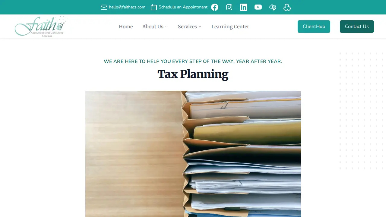 Faith Accounting & Consulting Services, LLC page