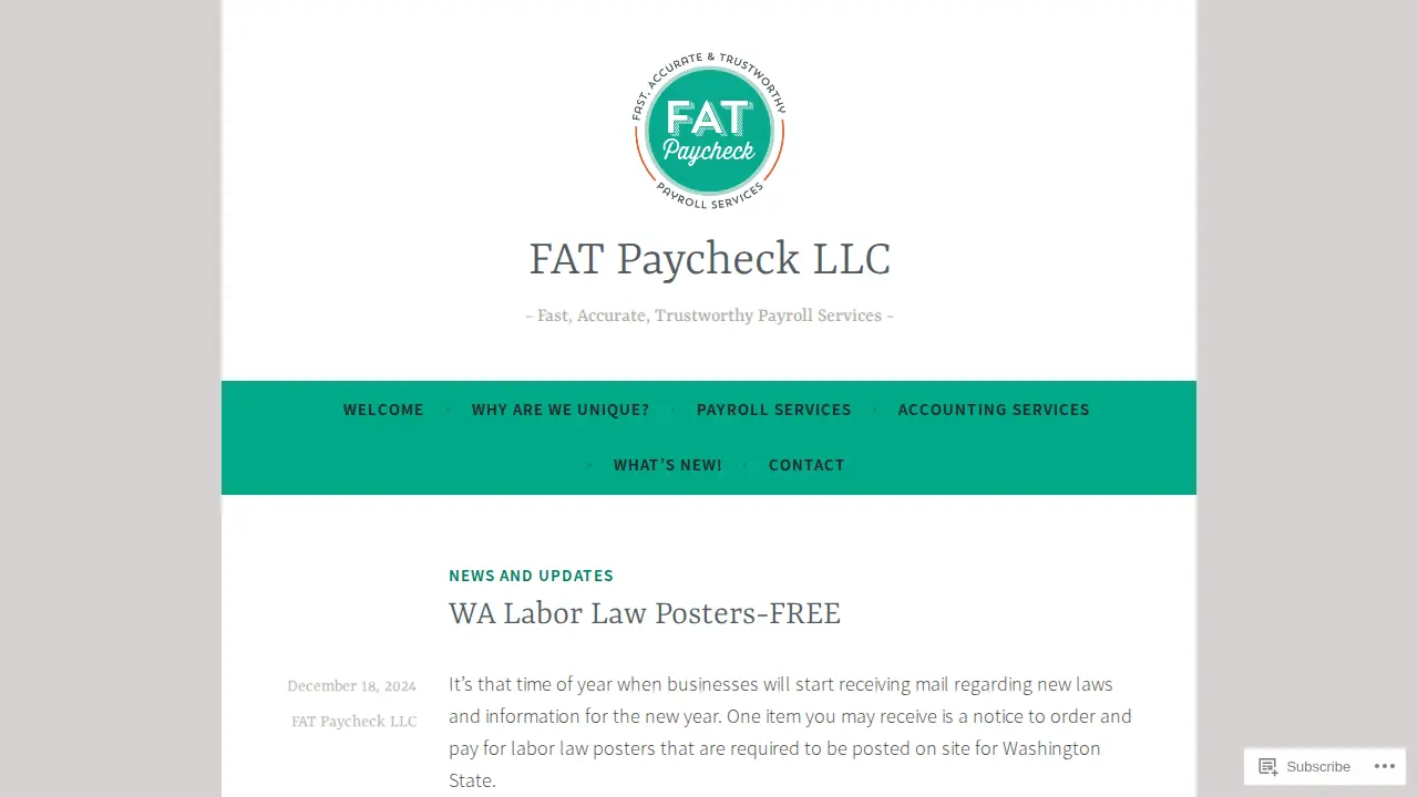 FAT Paycheck LLC