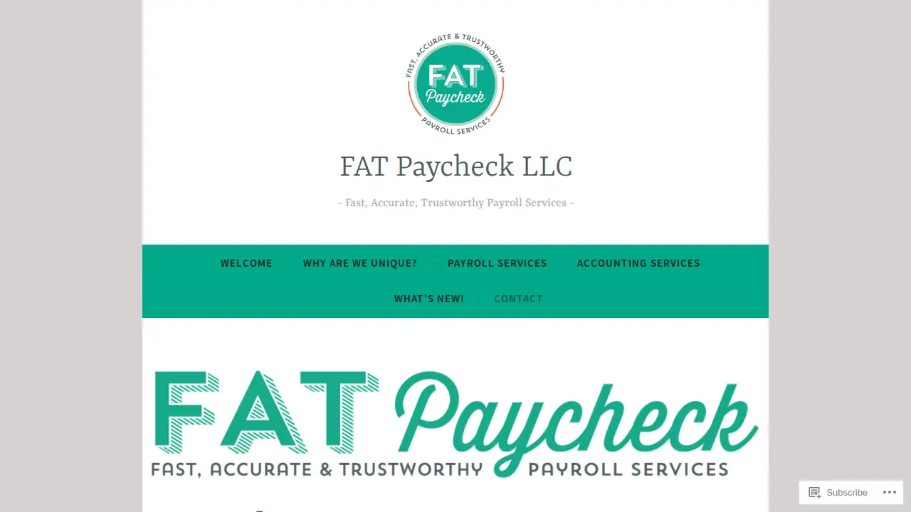 FAT Paycheck LLC page