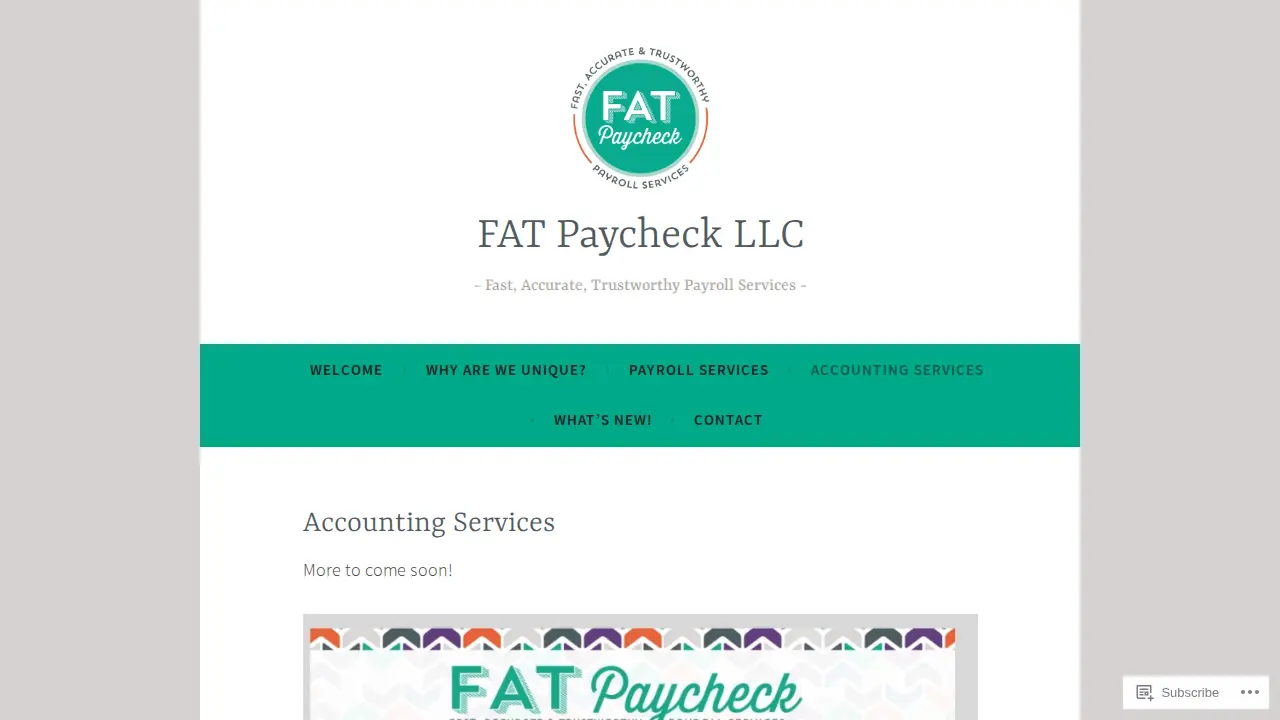 FAT Paycheck LLC page