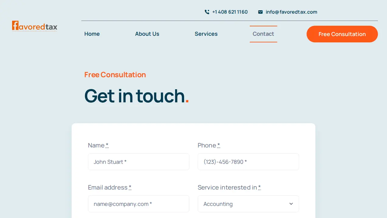 Favored Taxedge And Bookkeeping Solutions page