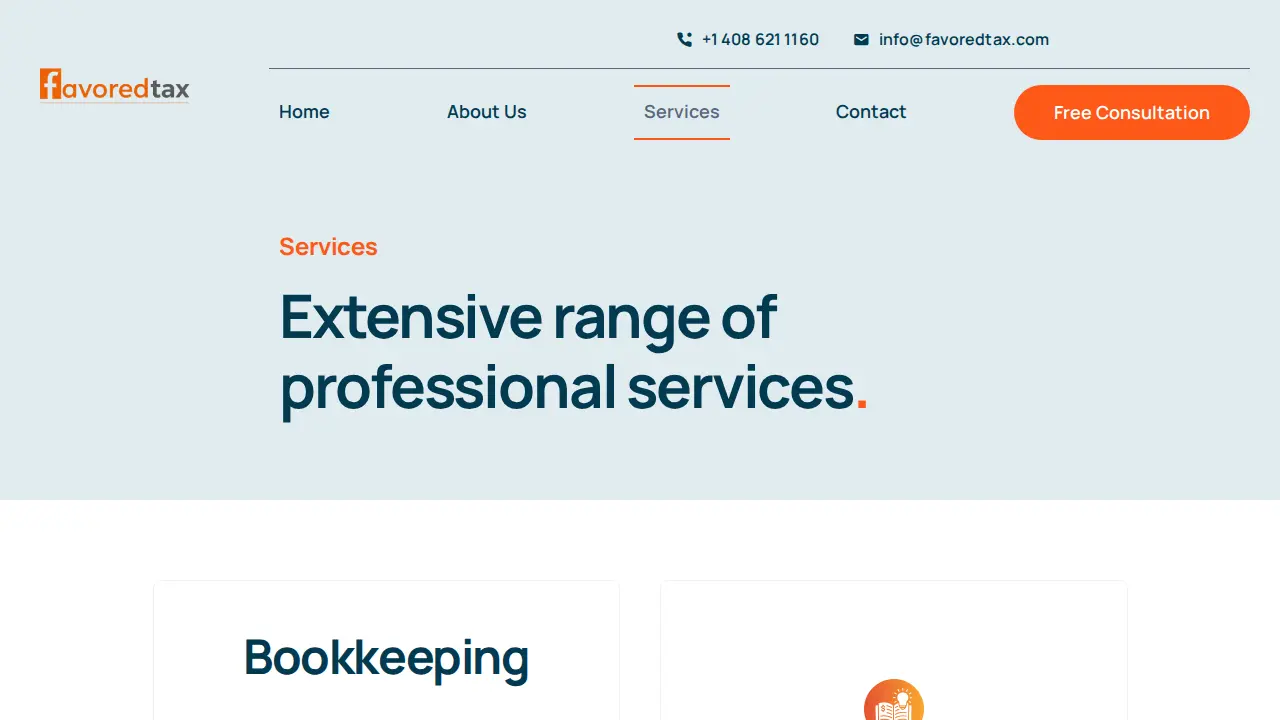 Favored Taxedge And Bookkeeping Solutions page
