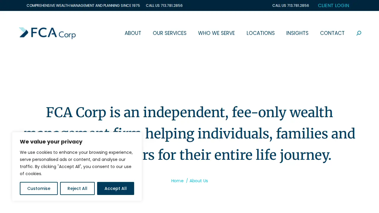 FCA Corp - Fort Worth page