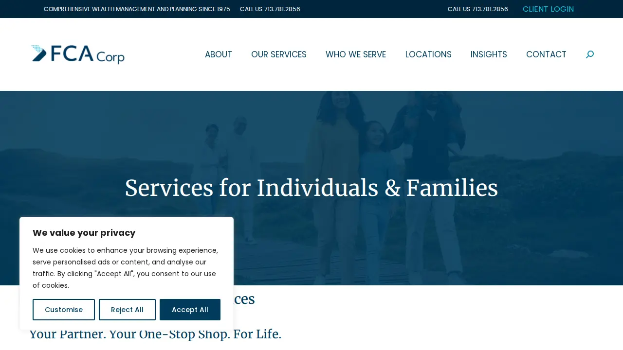 FCA Corp - Fort Worth page