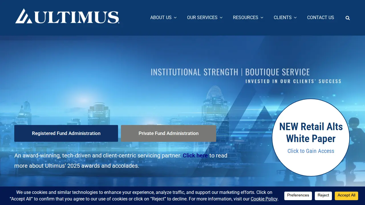 FD Fund Administration website