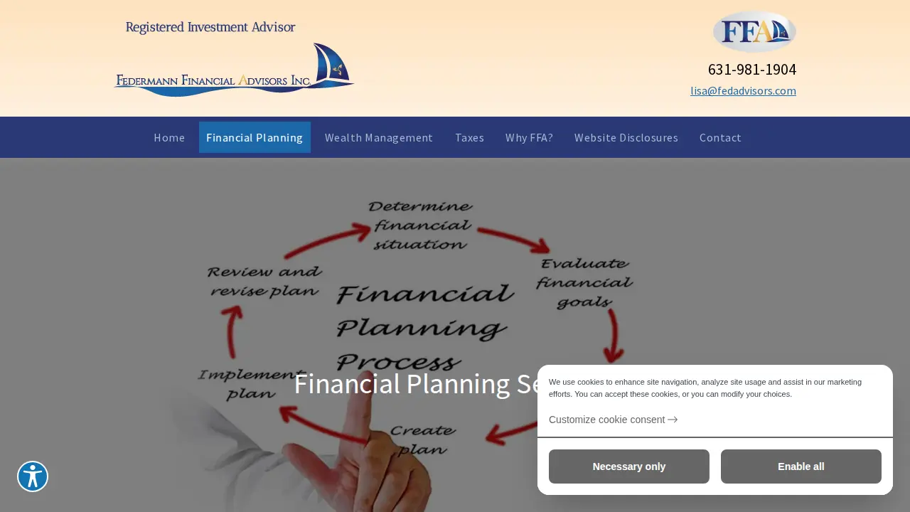 Federmann Financial Advisors Inc page