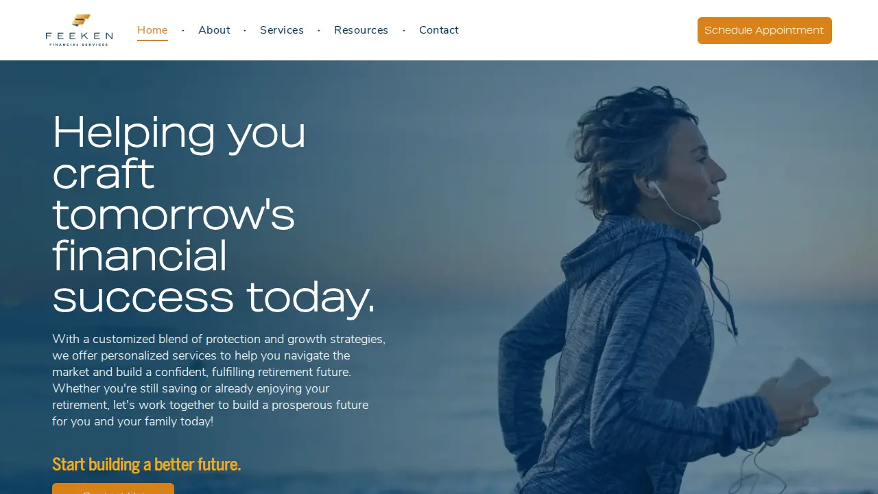 Feeken Financial Services page
