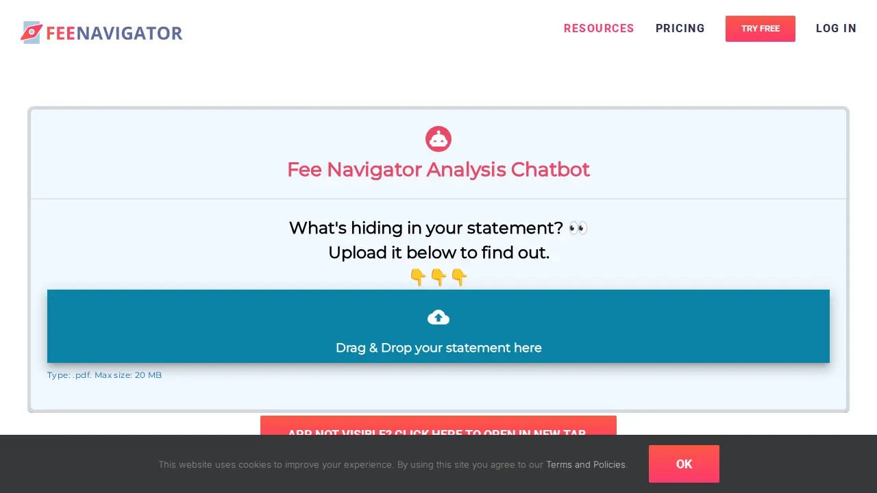 Fee Navigator, Inc. page