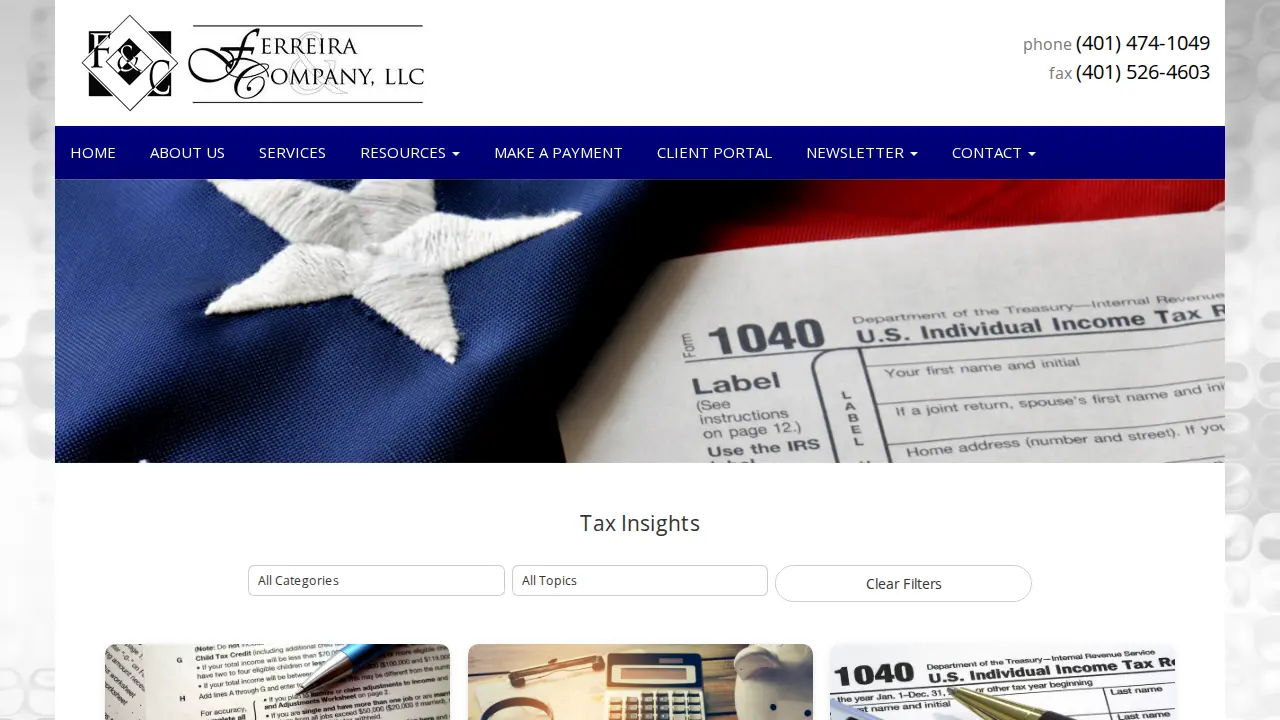 FERREIRA COMPANY, LLC page