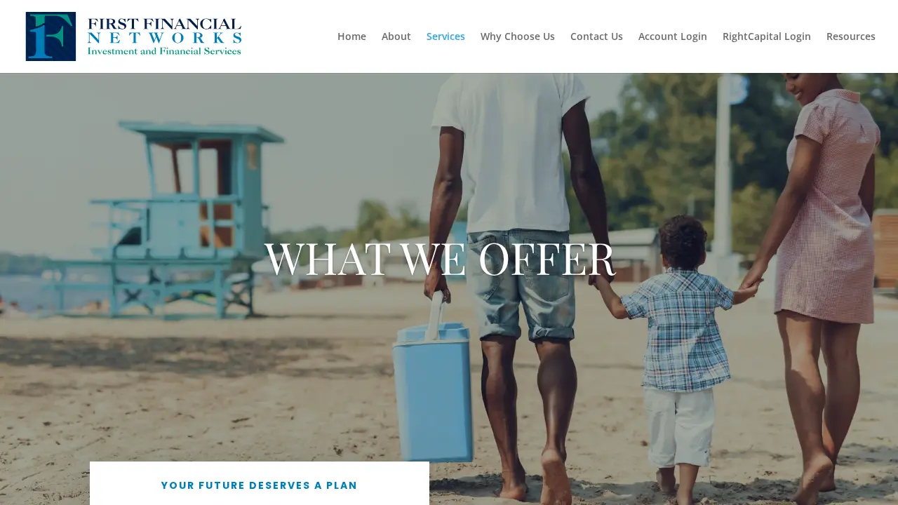 First Financial Networks Inc page