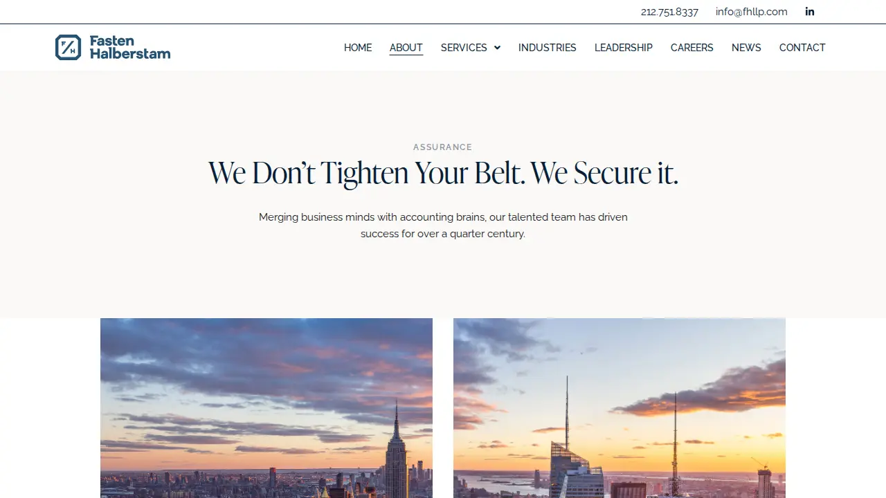 Fasten Halberstam LLP page