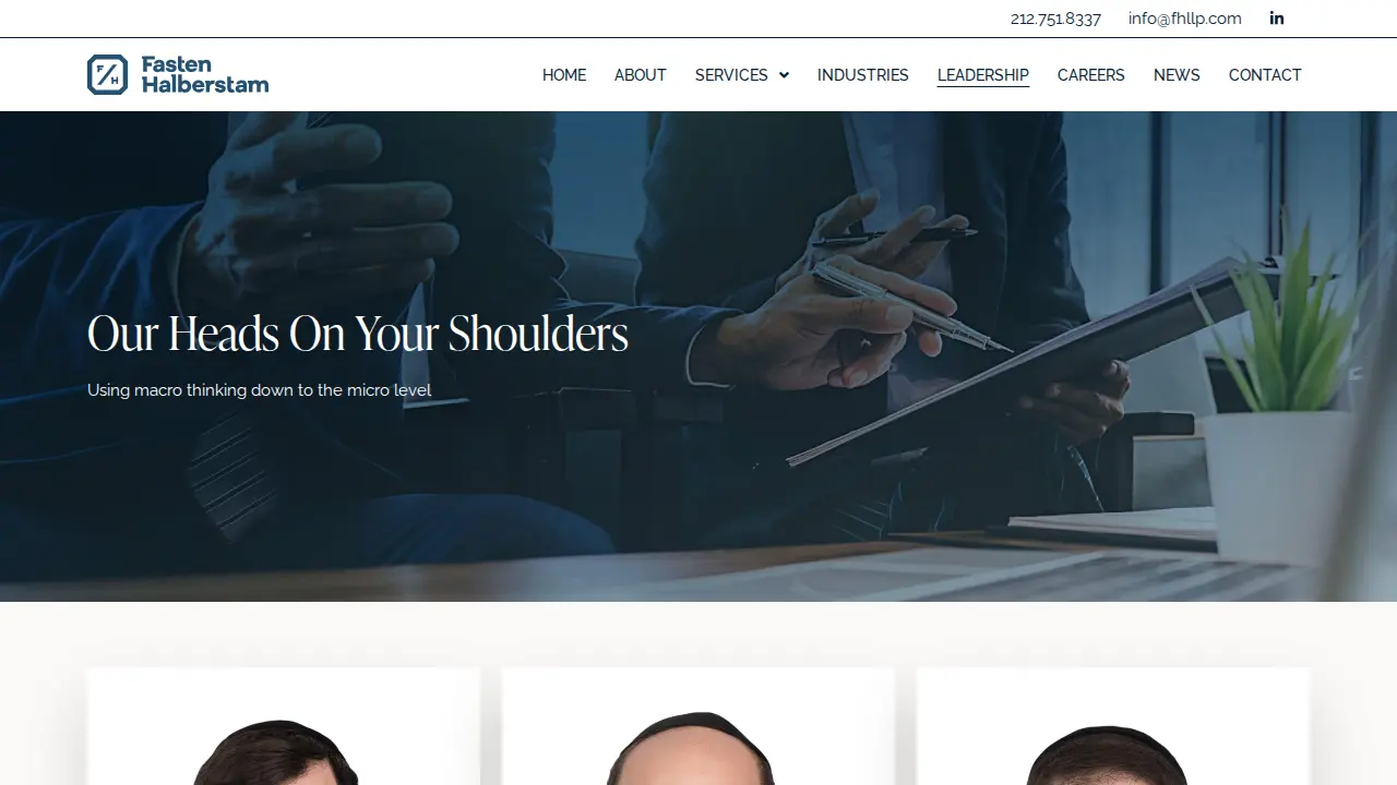 Fasten Halberstam LLP page