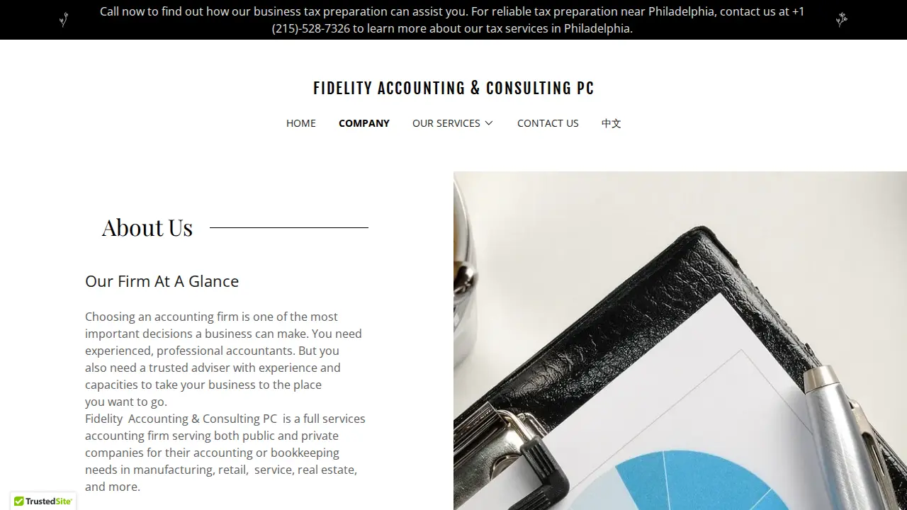 Fidelity Accounting & Consulting PC page