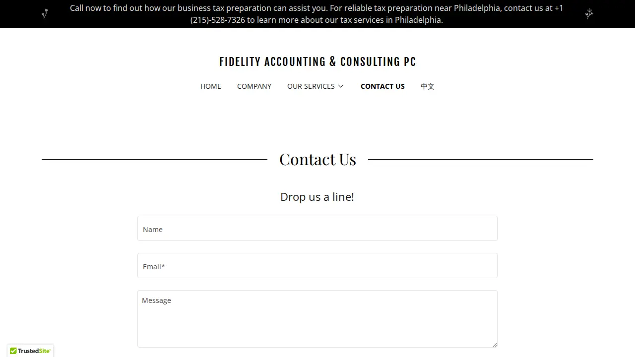 Fidelity Accounting & Consulting PC page