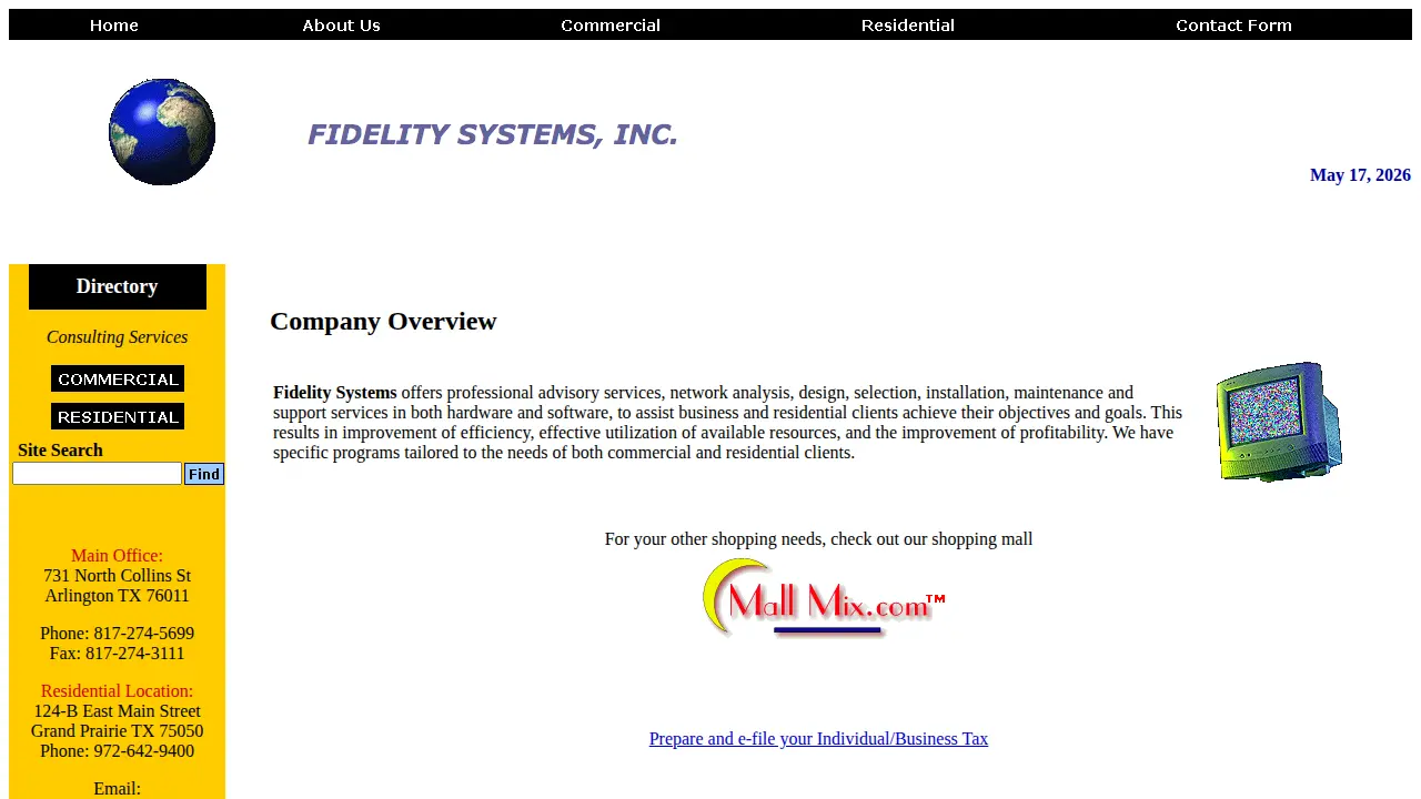 Fidelity Systems, Inc