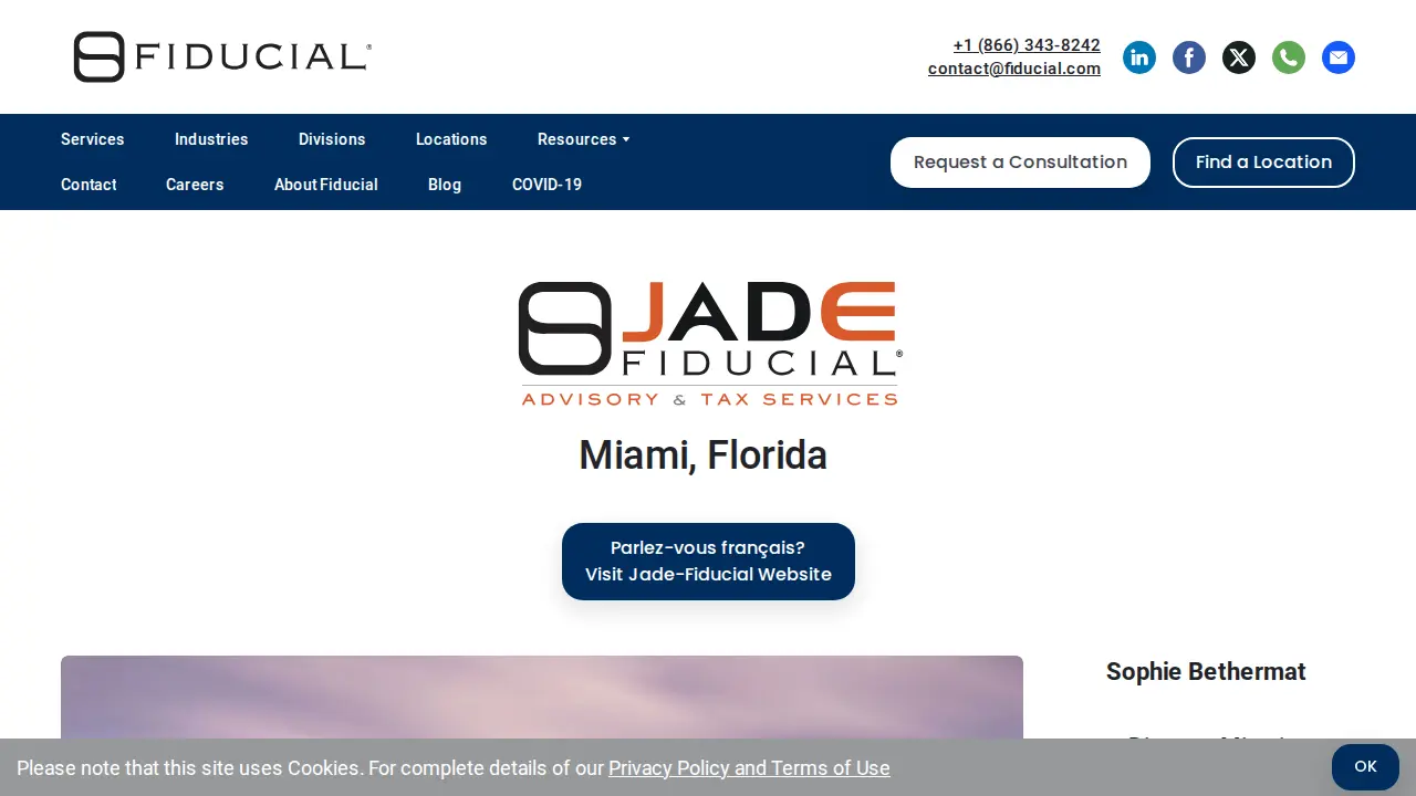 Fiducial Expertise Arvada page