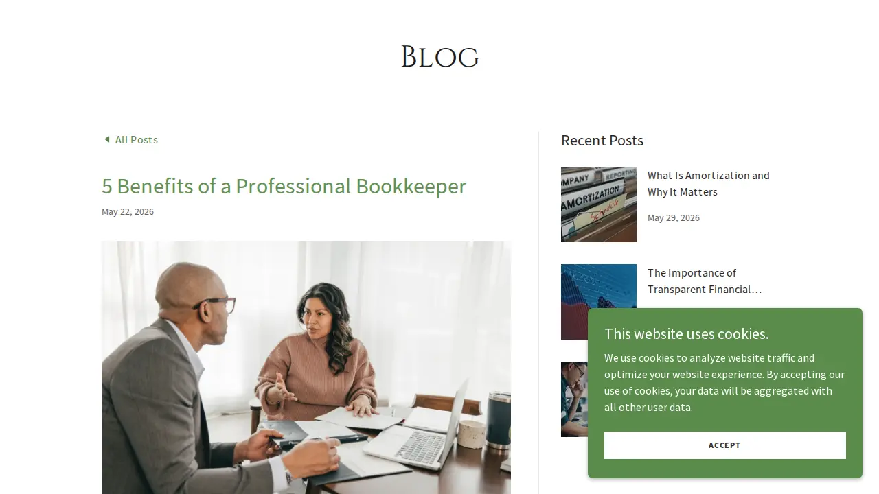 Fig Tree Accounting page