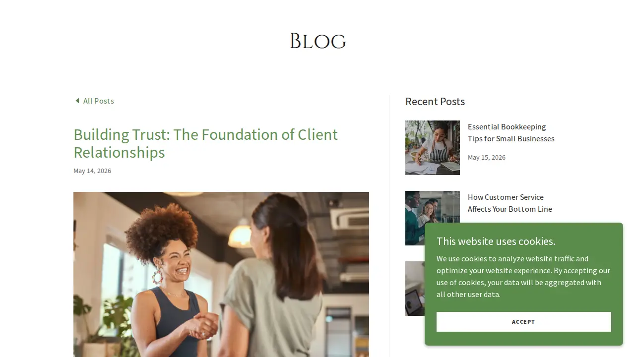 Fig Tree Accounting page