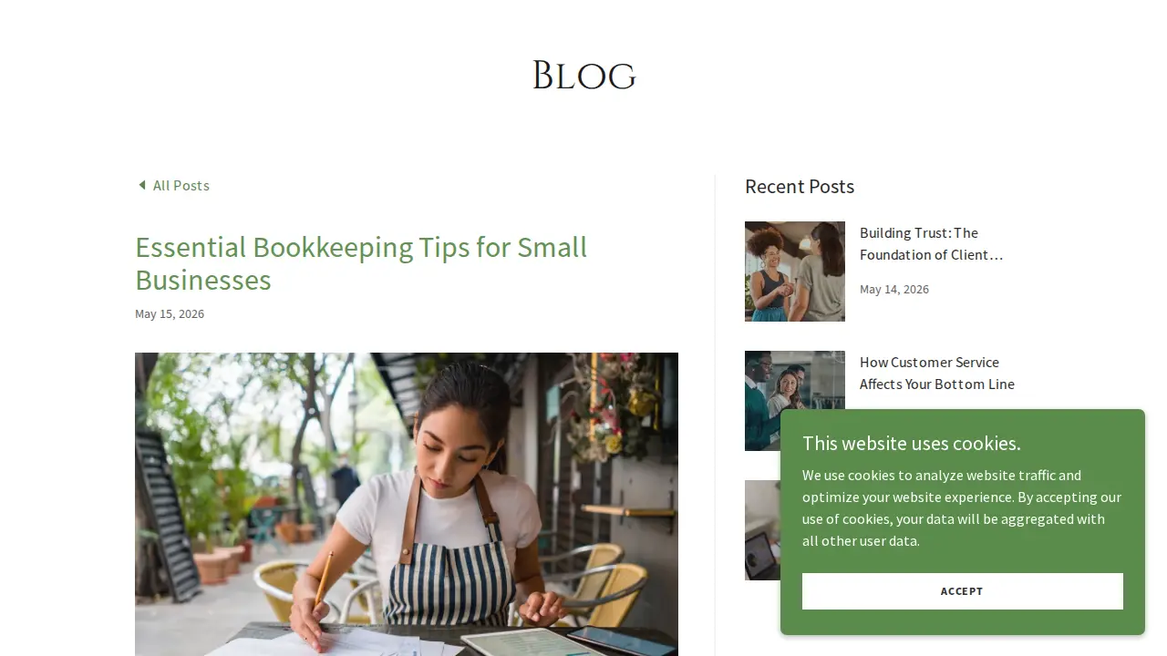 Fig Tree Accounting page