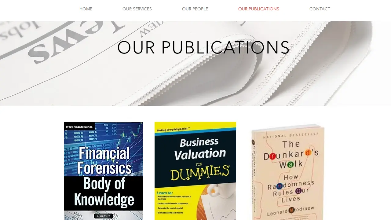 Financial Forensics page