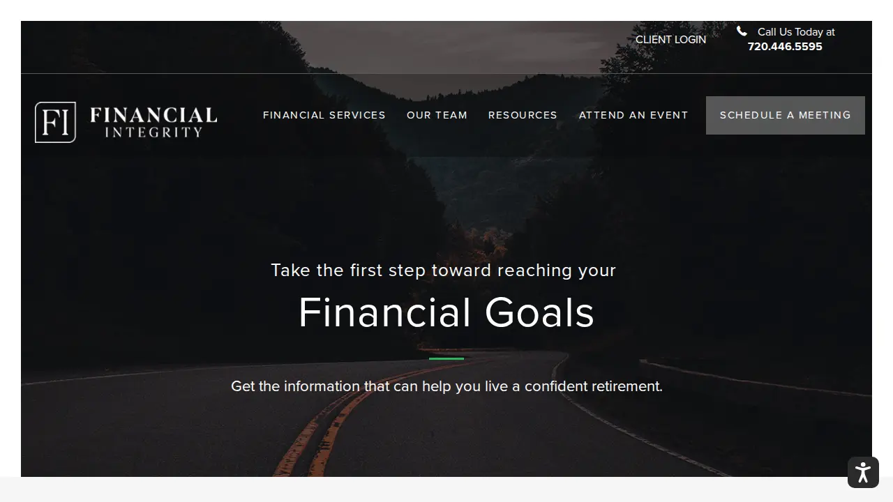 Financial Integrity page