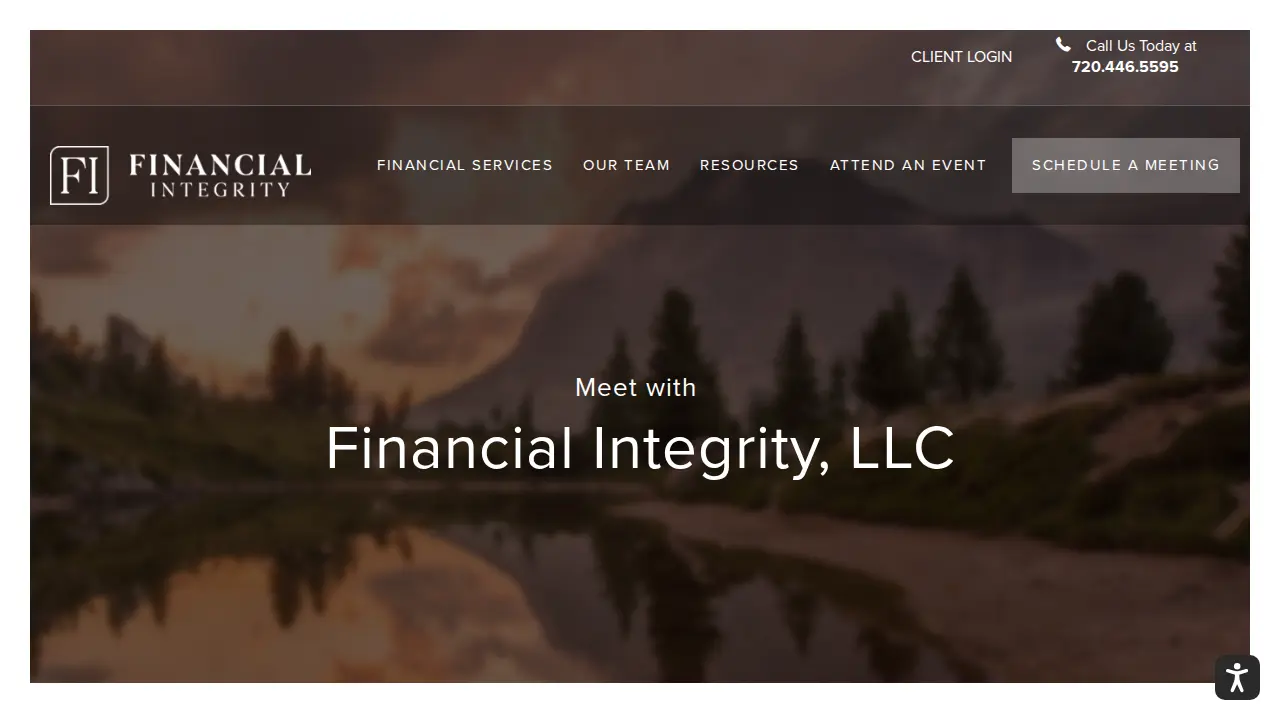 Financial Integrity page