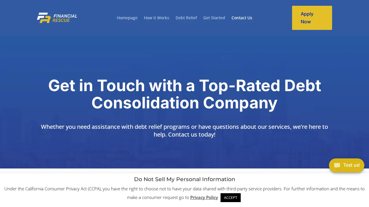 Financial Rescue LLC page