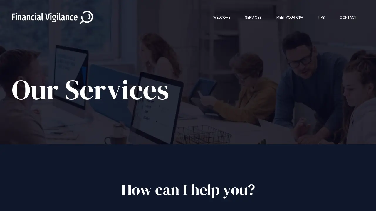 Financial Vigilance page