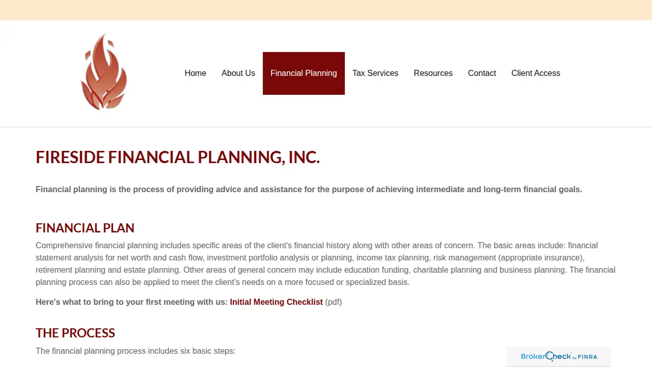 Fireside Tax Consulting Inc page