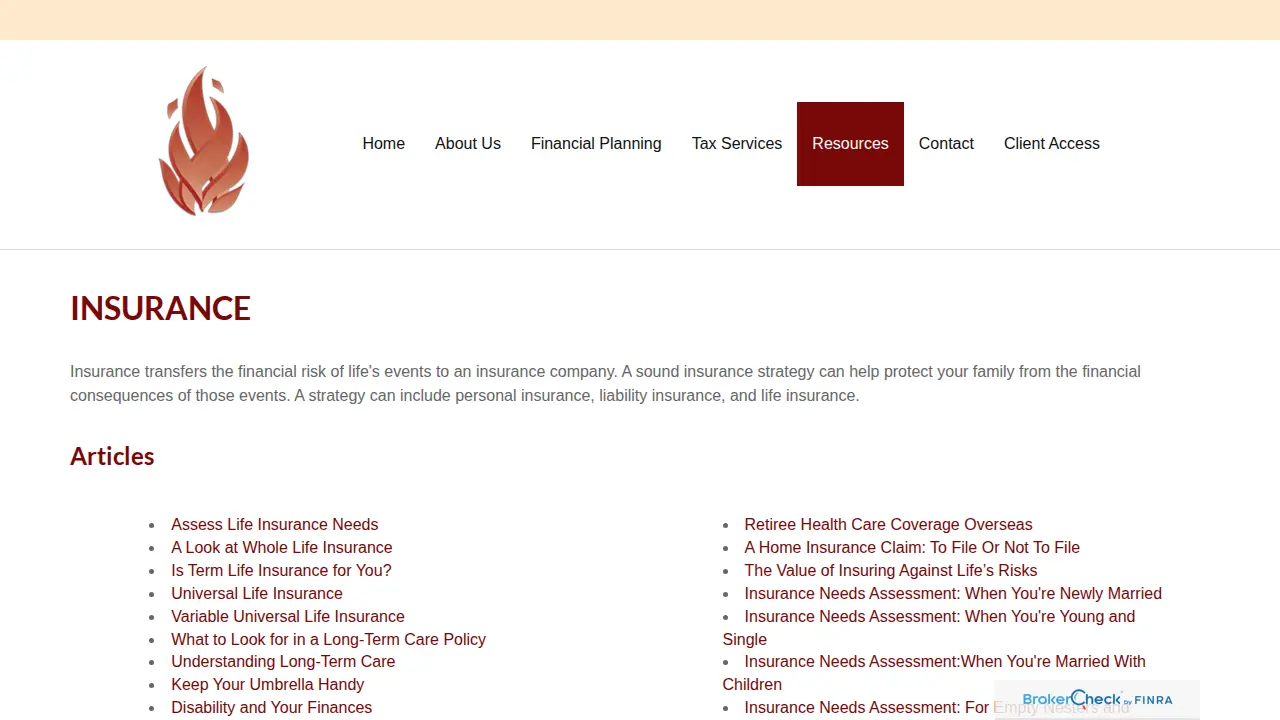 Fireside Tax Consulting Inc page