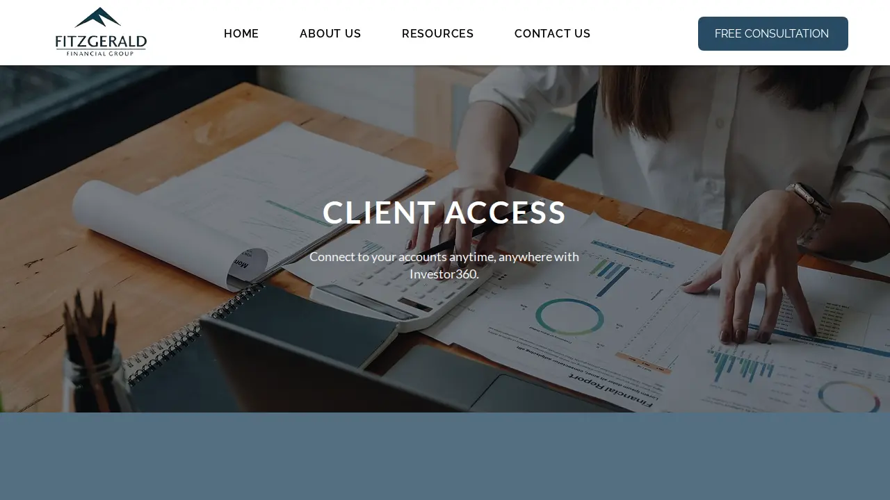 Fitzgerald Financial Group page