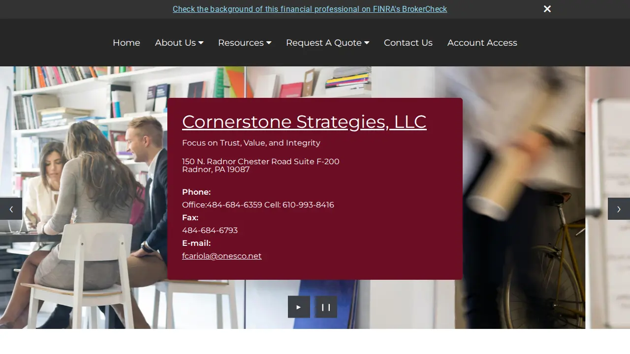 Cornerstone Strategies, LLC