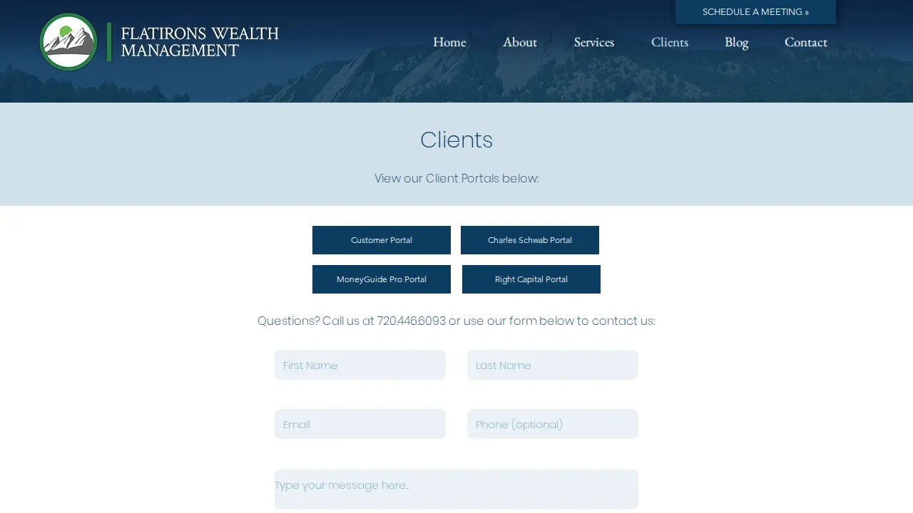 Flatirons Wealth Management:Steve Zakelj page