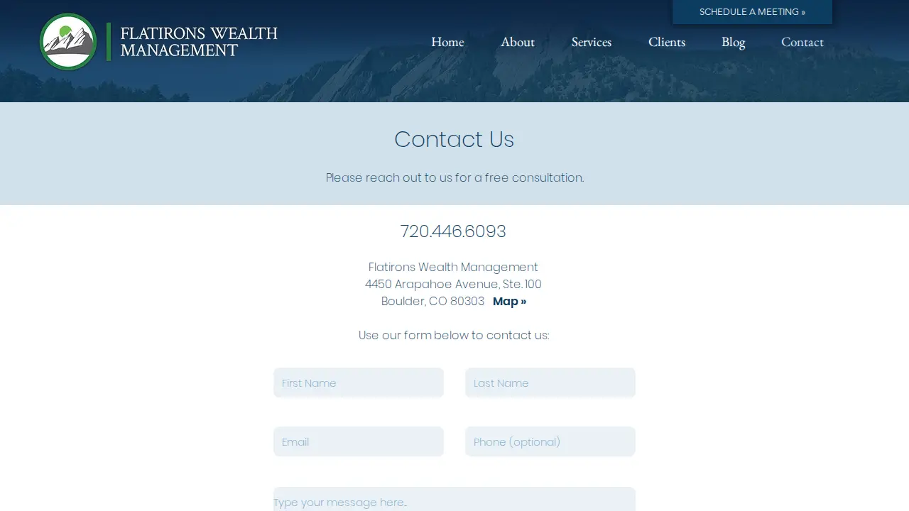 Flatirons Wealth Management:Steve Zakelj page