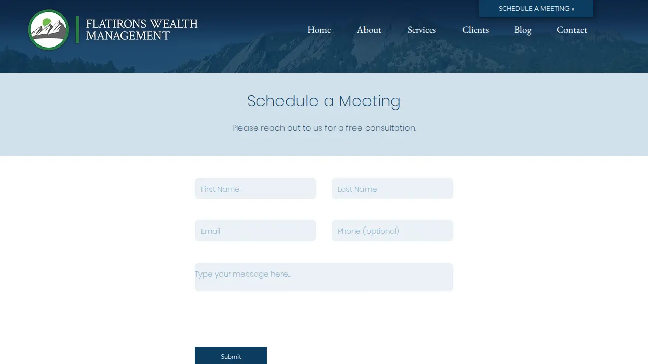Flatirons Wealth Management:Steve Zakelj page