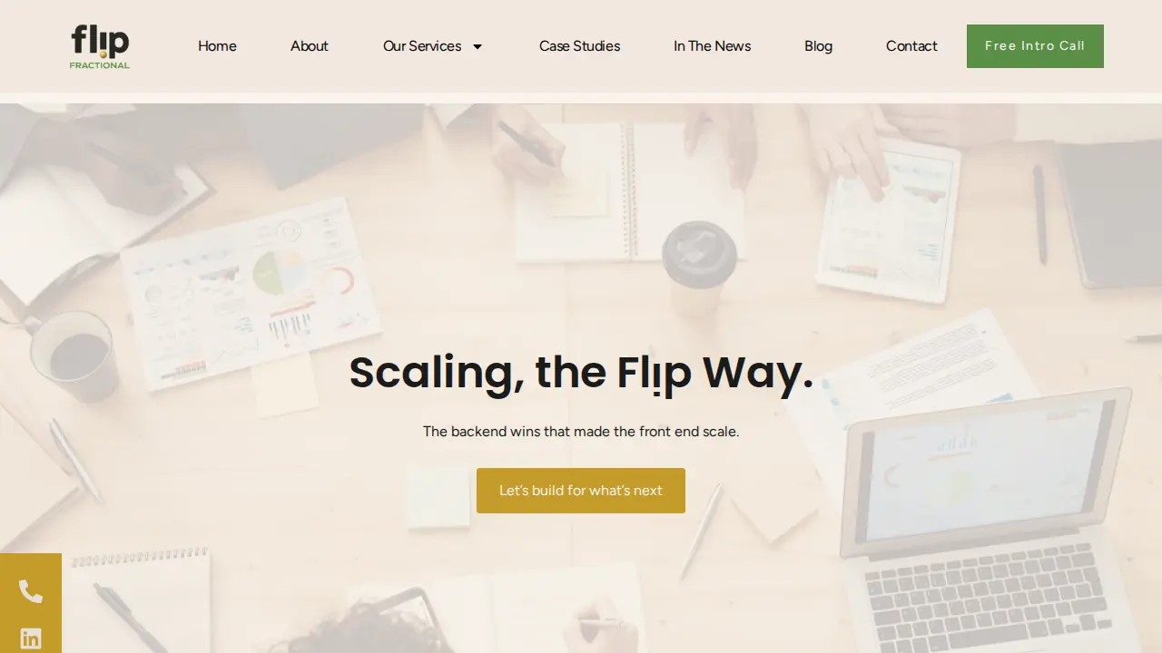 Flip Fractional page