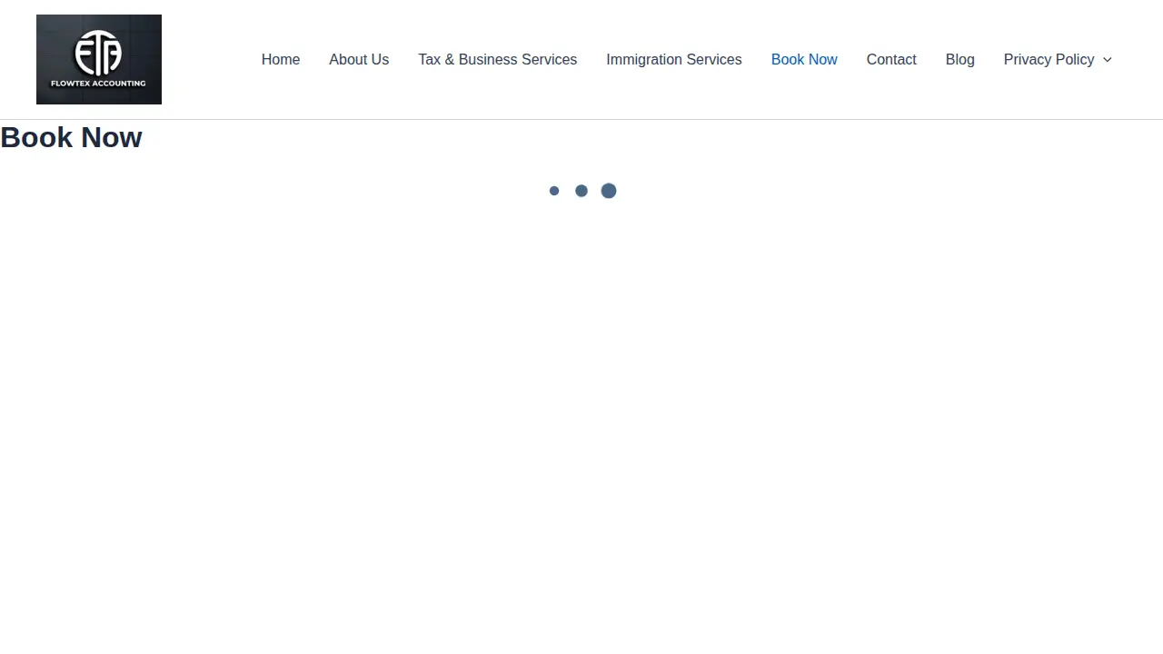 FlowTex Accounting page
