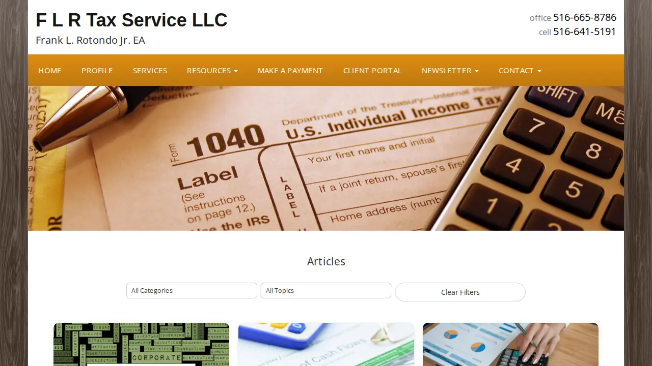 FLR Tax Service LLC page