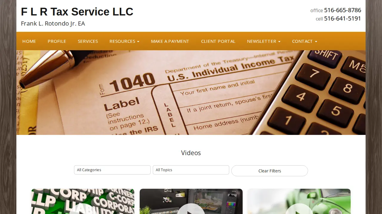 FLR Tax Service LLC page