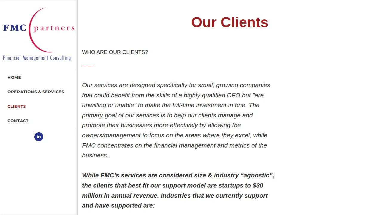 fmc partners page