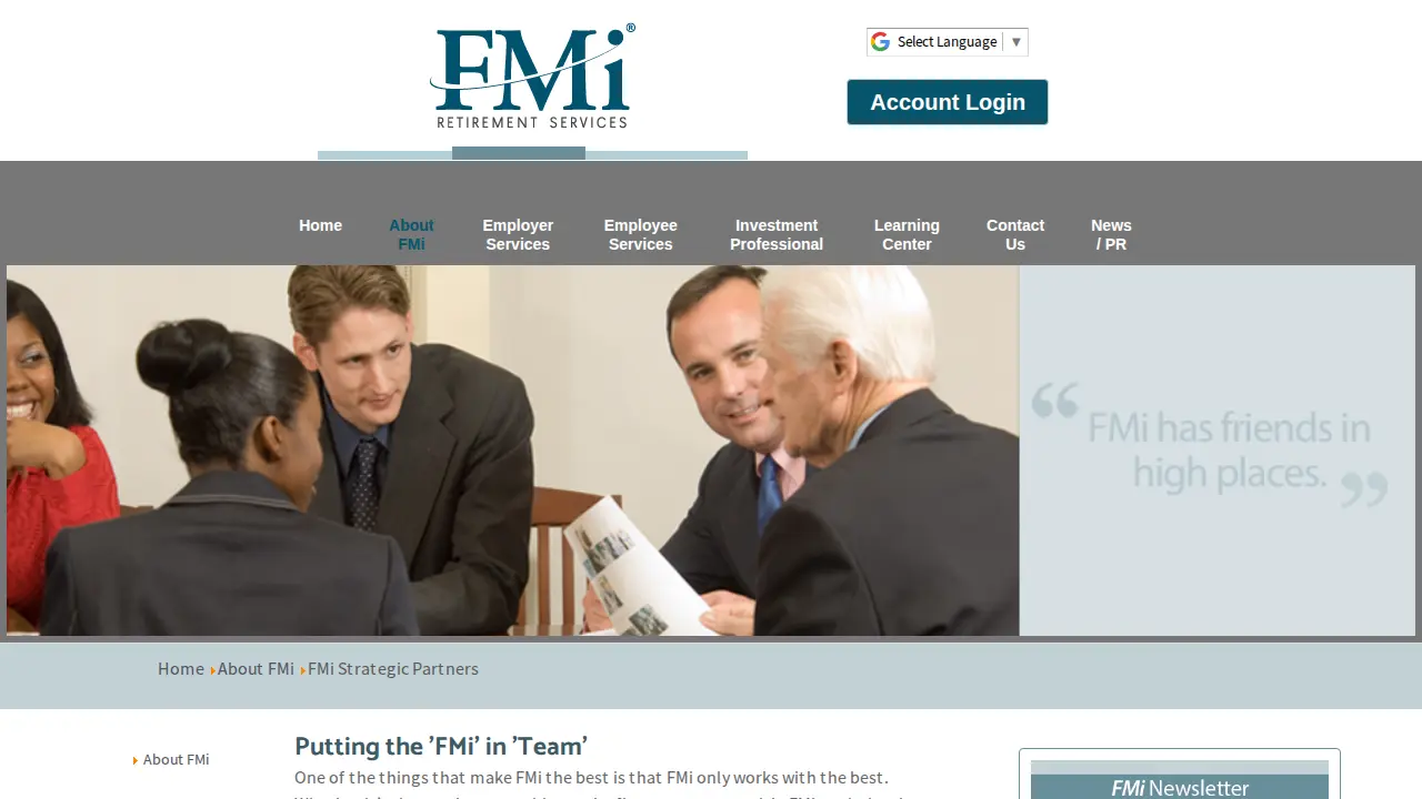 FM International page