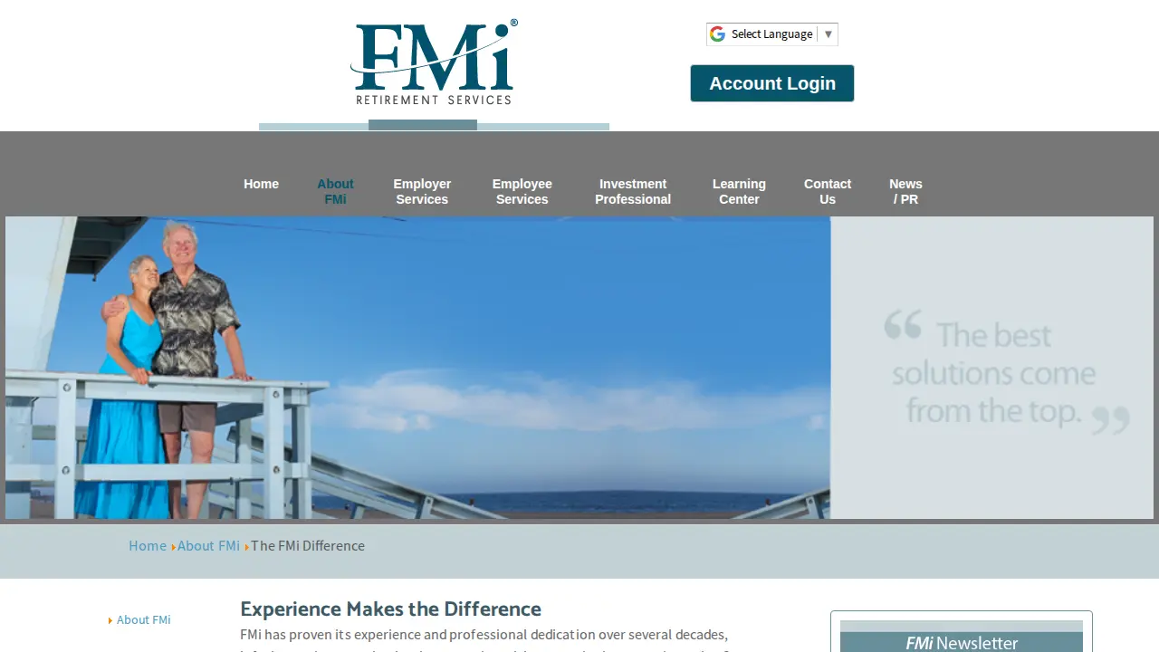 FM International page