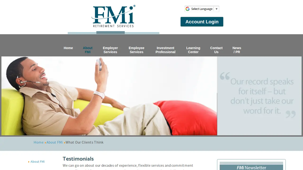 FM International page
