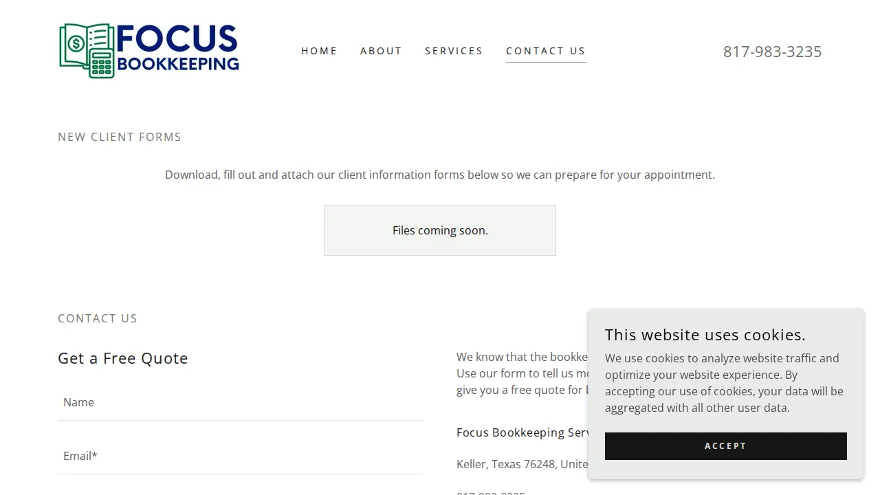 Focus Bookkeeping Services LLC page