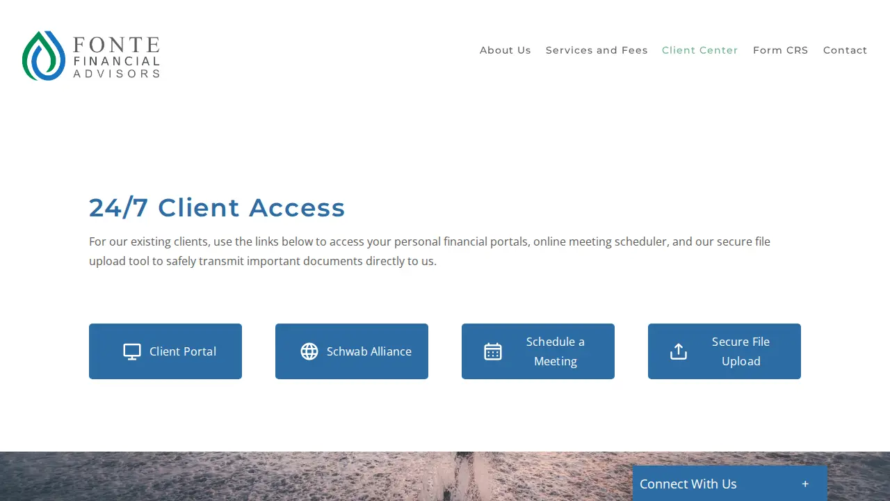 Fonte Financial Advisors page