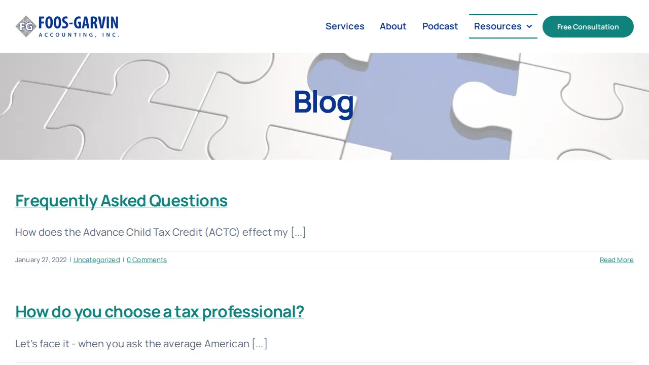 Foos Garvin Accounting, Inc page