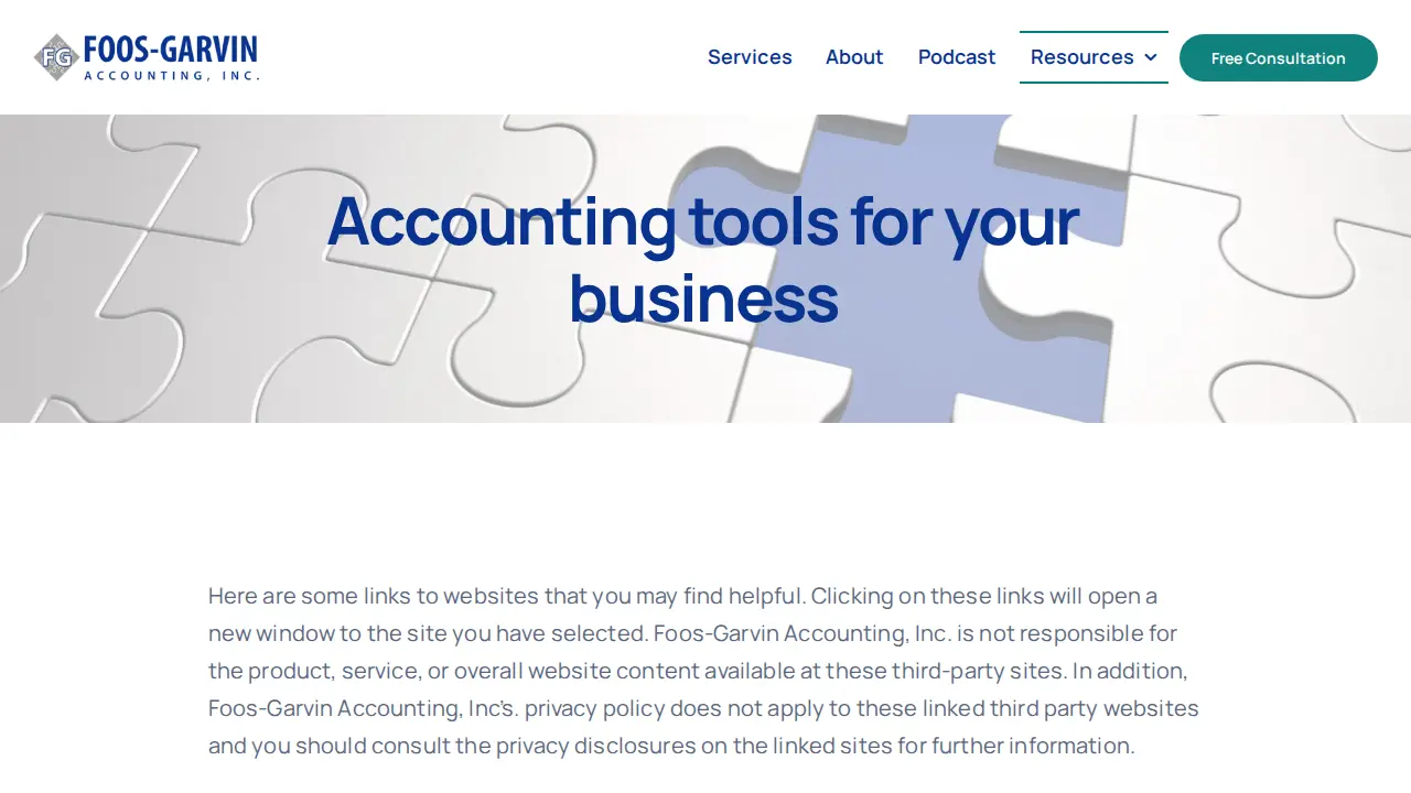 Foos Garvin Accounting, Inc page