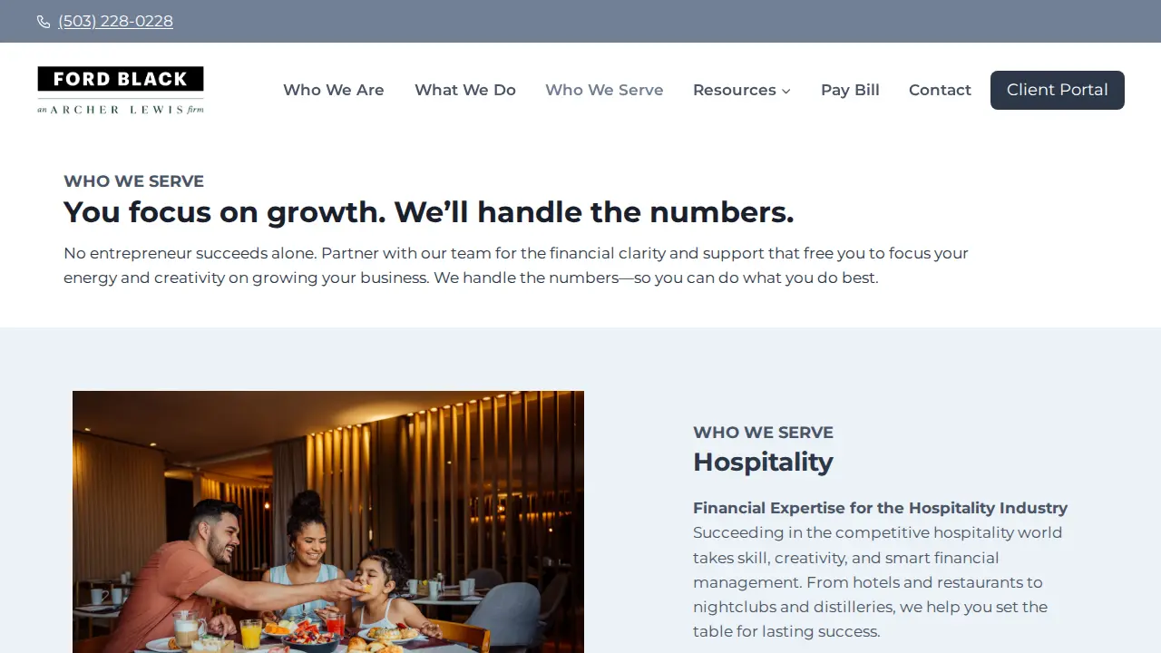 Ford Black, LLC an Archer Lewis Firm page