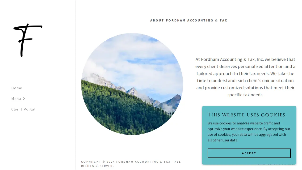 Fordham Accounting & Tax page